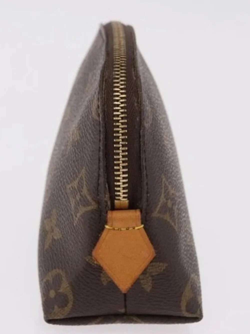 LOUIS VUITTON Monogram Pochette Cosmetic PM Pouch M43998 LV Auth 183346